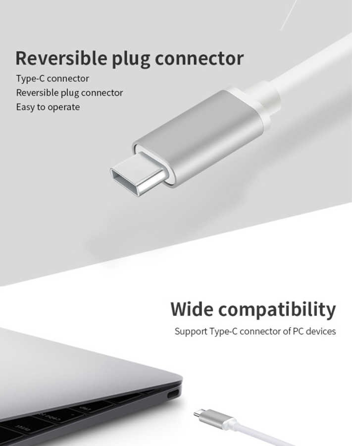 Benks Usb 3.1 Type-C to HDMI Adaptör - Görsel 7