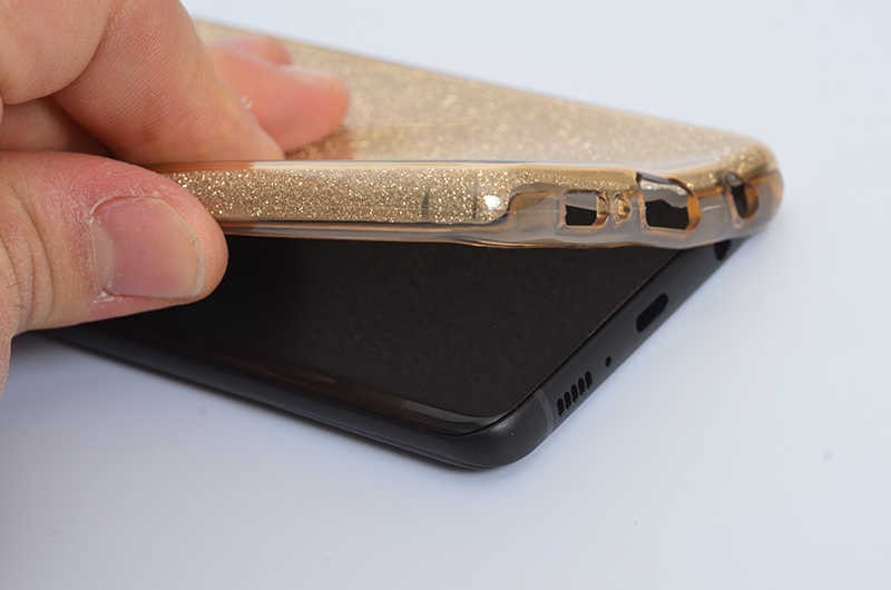 Galaxy S10 Kılıf Zore Shining Silikon - Görsel 4