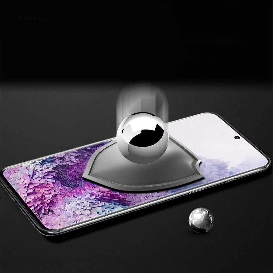 Galaxy S10 Plus Zore Kavisli Full Yapışkanlı Cam Ekran Koruyucu - Görsel 5
