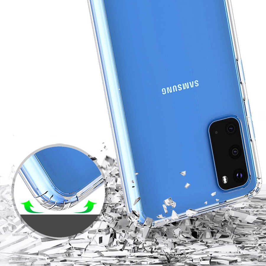 Galaxy S20 Plus Kılıf Benks Magic Crystal Kapak - Görsel 4