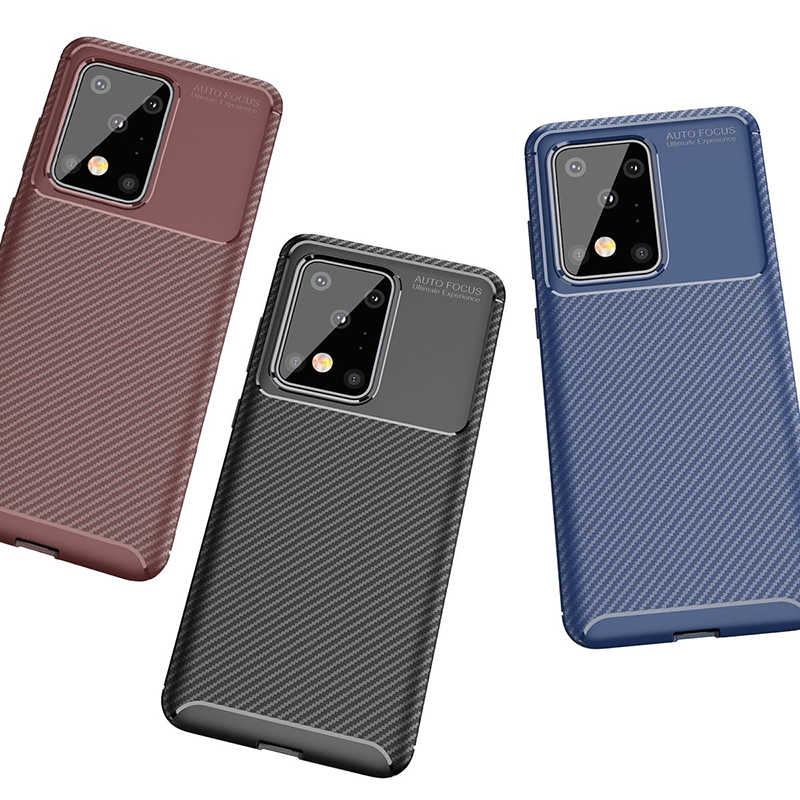 Galaxy S20 Ultra Kılıf Zore Negro Silikon Kapak - Görsel 10