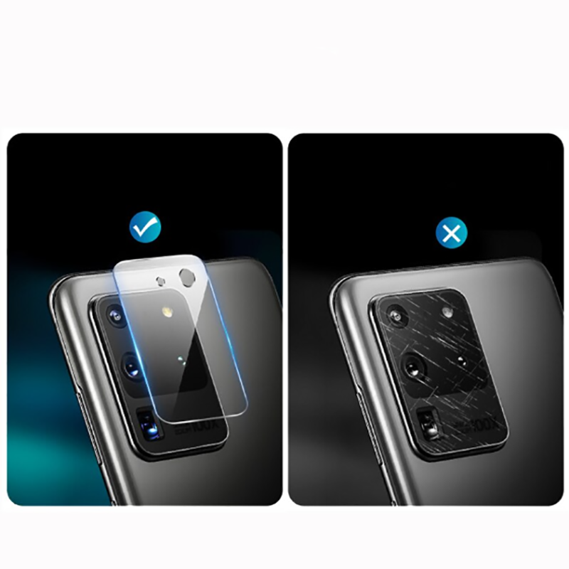Galaxy S20 Ultra Zore Nano Kamera Koruyucu - Görsel 4