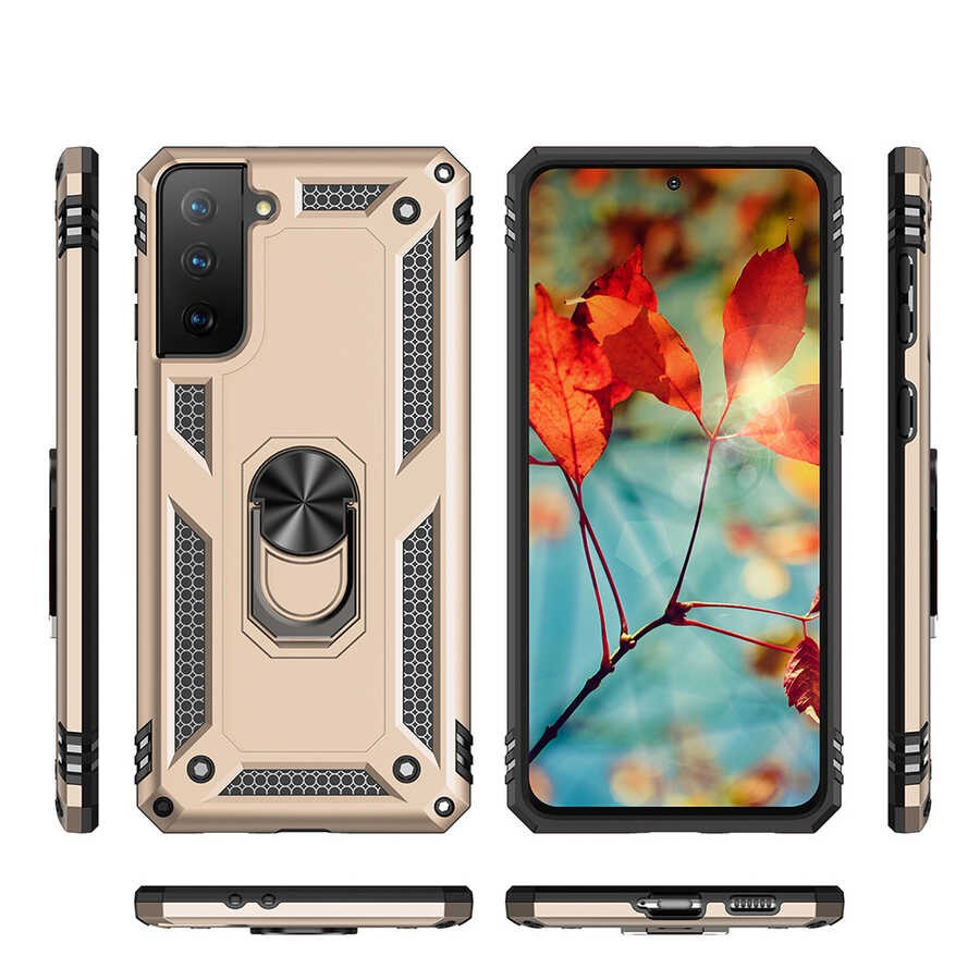 Galaxy S21 Kılıf Zore Vega Kapak - Görsel 3