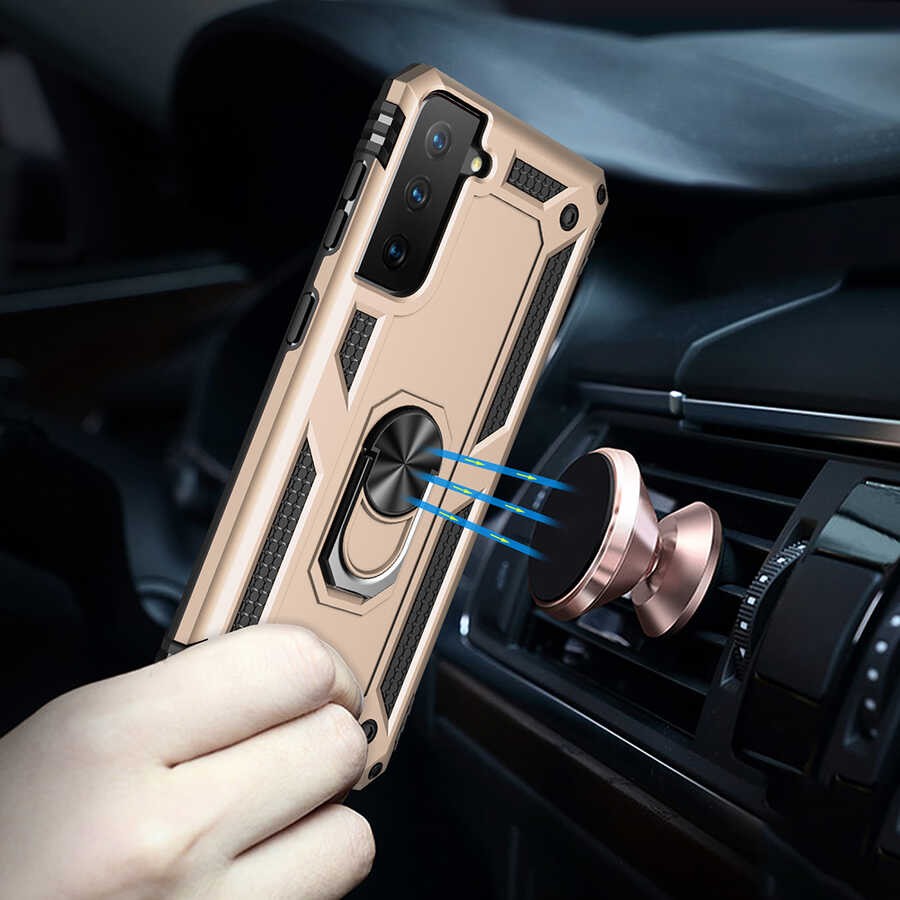 Galaxy S21 Kılıf Zore Vega Kapak - Görsel 5