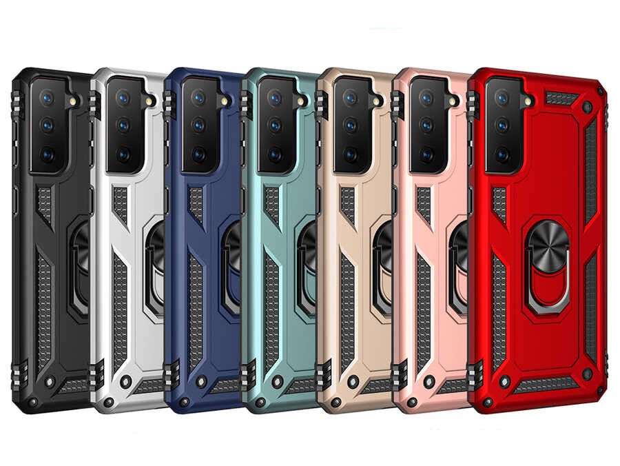 Galaxy S21 Kılıf Zore Vega Kapak - Görsel 9