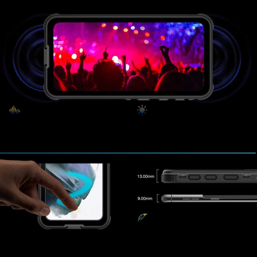 Galaxy S21 Plus Kılıf 1-1 Su Geçirmez Kılıf - Görsel 9