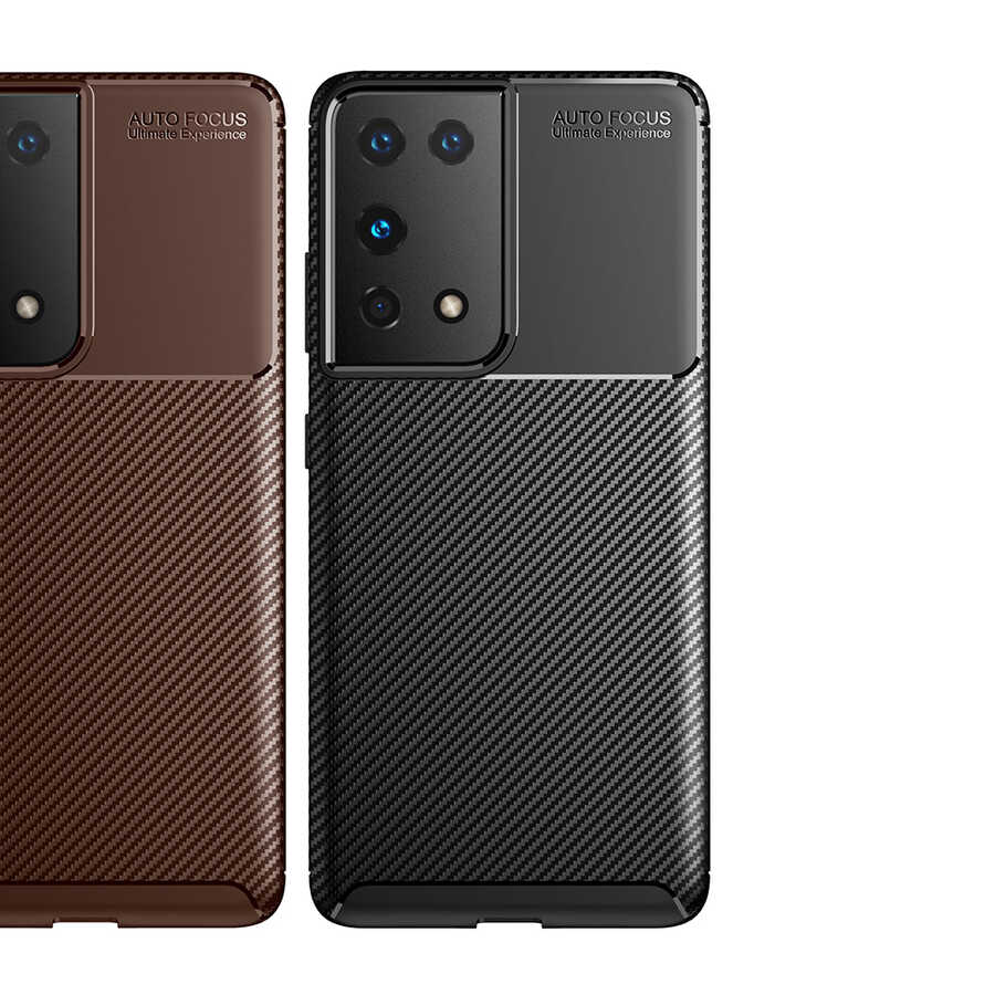Galaxy S21 Ultra Kılıf Zore Negro Silikon Kapak - Görsel 3