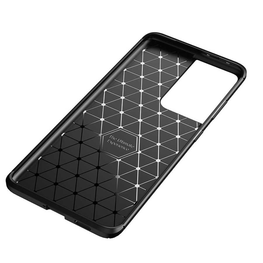 Galaxy S21 Ultra Kılıf Zore Negro Silikon Kapak - Görsel 8