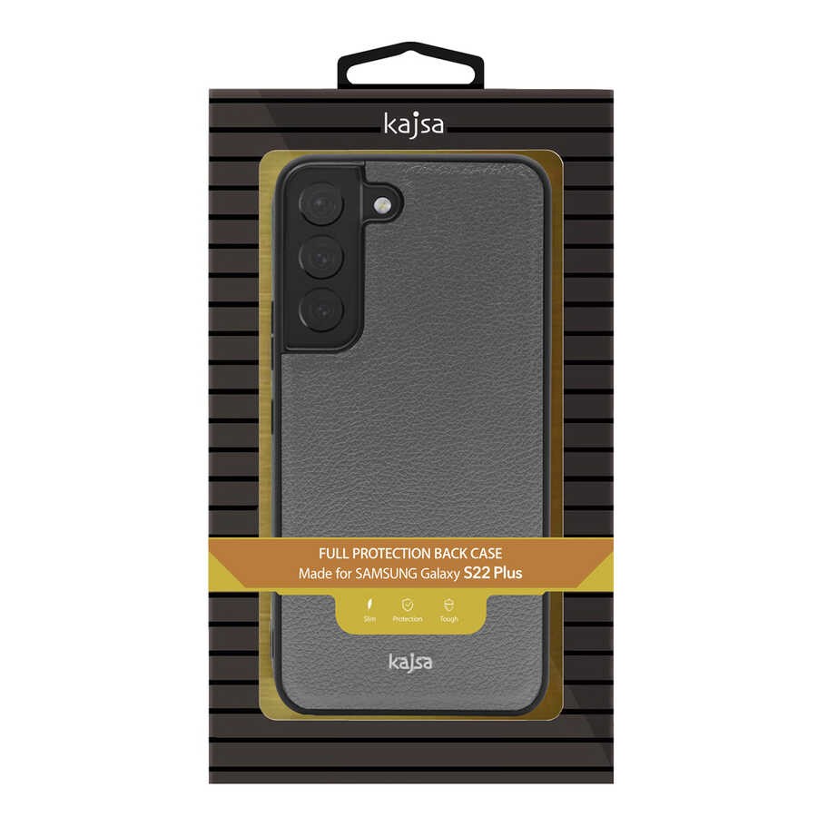 Galaxy S22 Kılıf Kajsa Luxe Collection Hakiki Deri Kapak - Görsel 6