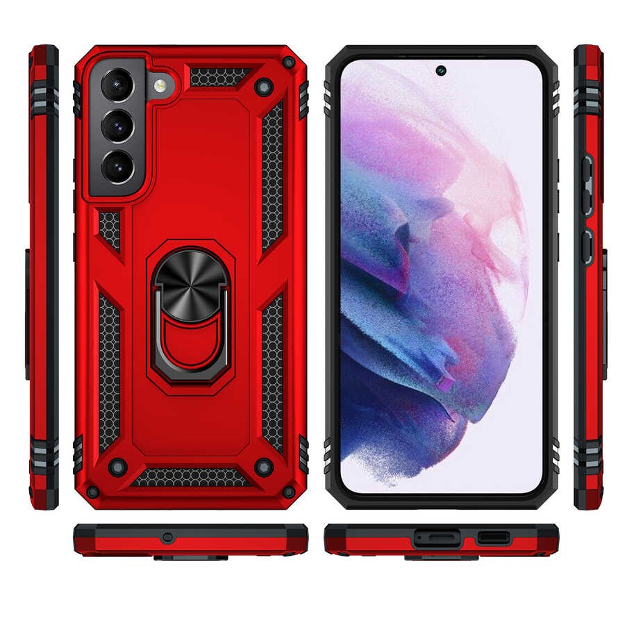 Galaxy S22 Kılıf Zore Vega Kapak - Görsel 7