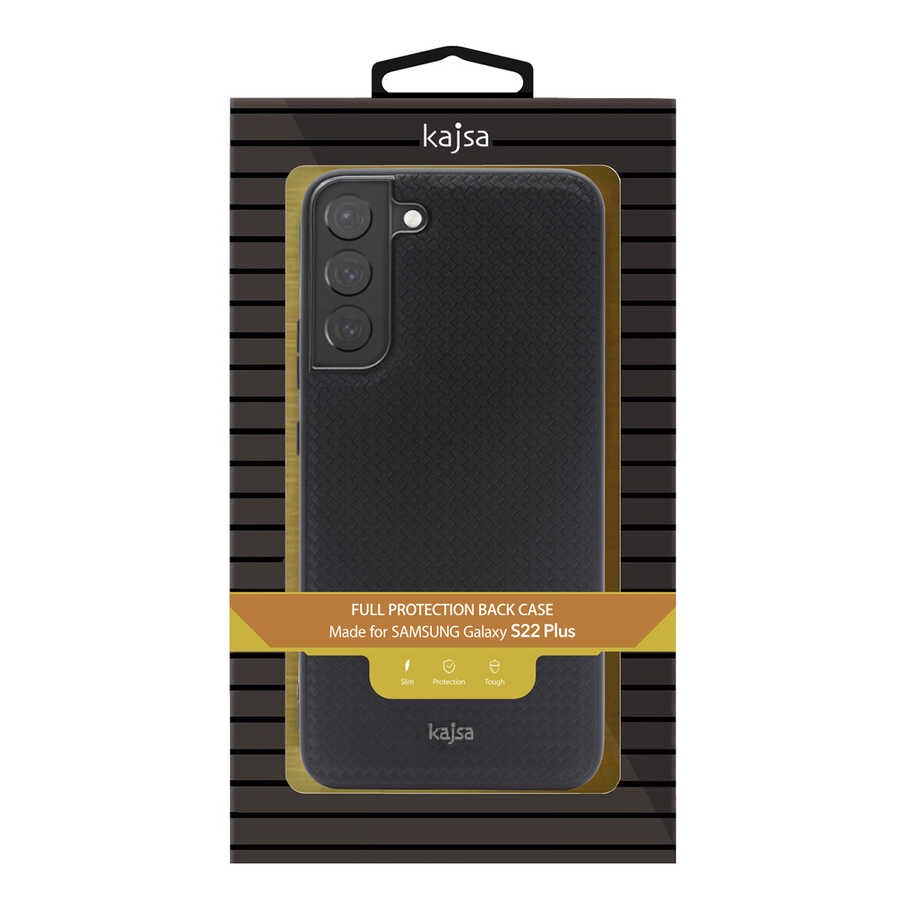Galaxy S22 Plus Kılıf Kajsa Preppie Serisi Dark Kapak - Görsel 7