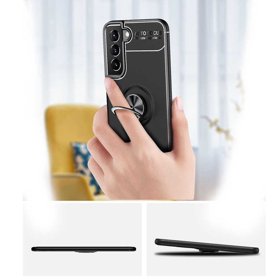 Galaxy S22 Plus Kılıf Zore Ravel Silikon Kapak - Görsel 10