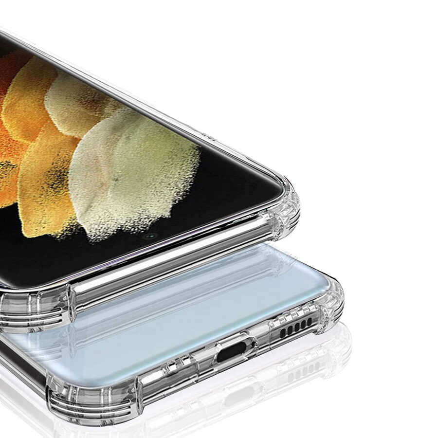 Galaxy S22 Ultra Kılıf Zore Kamera Korumalı Nitro Anti Shock Silikon - Görsel 4
