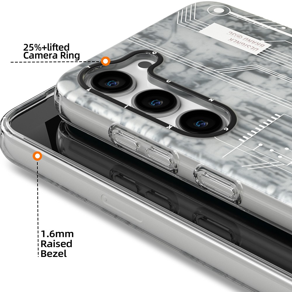 Galaxy S23 Plus Kılıf YoungKit Technology Serisi Kapak - Görsel 6