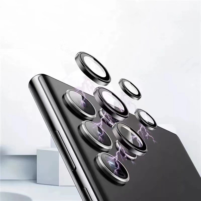 Galaxy S23 Ultra Zore Kamera Lens Koruyucu Cam Filmi - Görsel 6