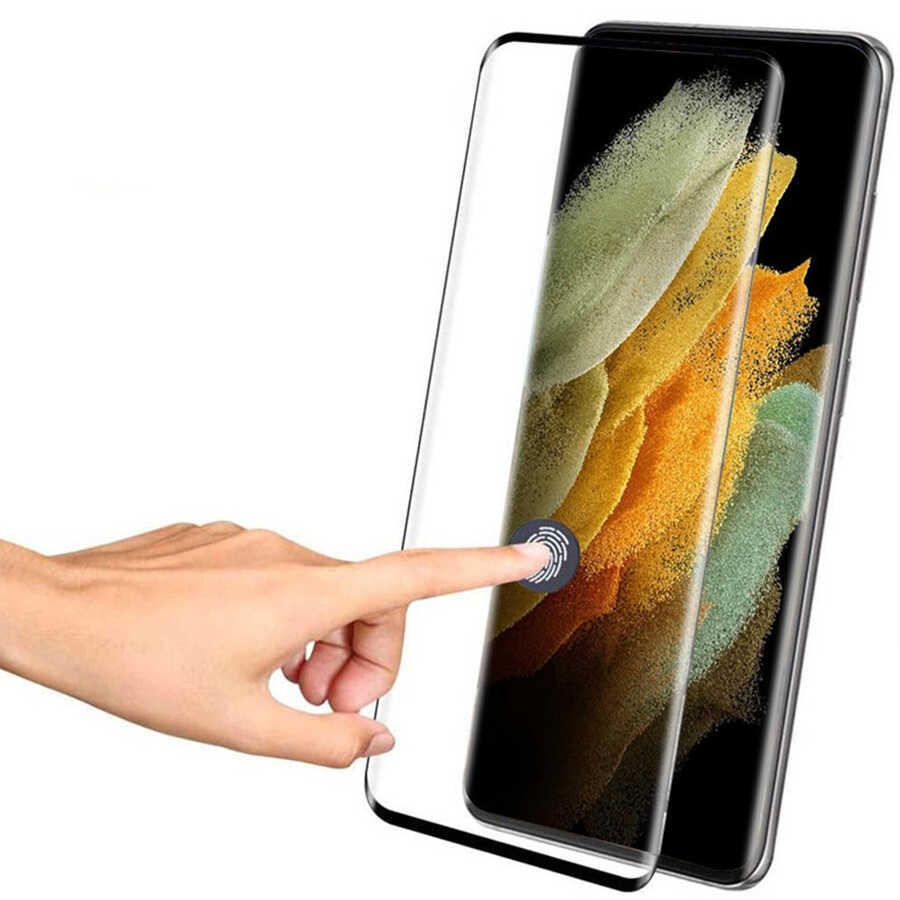 Galaxy S23 Zore Full Glue Kind Dias Cam Ekran Koruyucu - Görsel 3