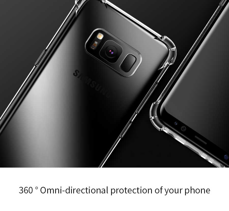 Galaxy S8 Kılıf Zore Nitro Anti Shock Silikon - Görsel 5