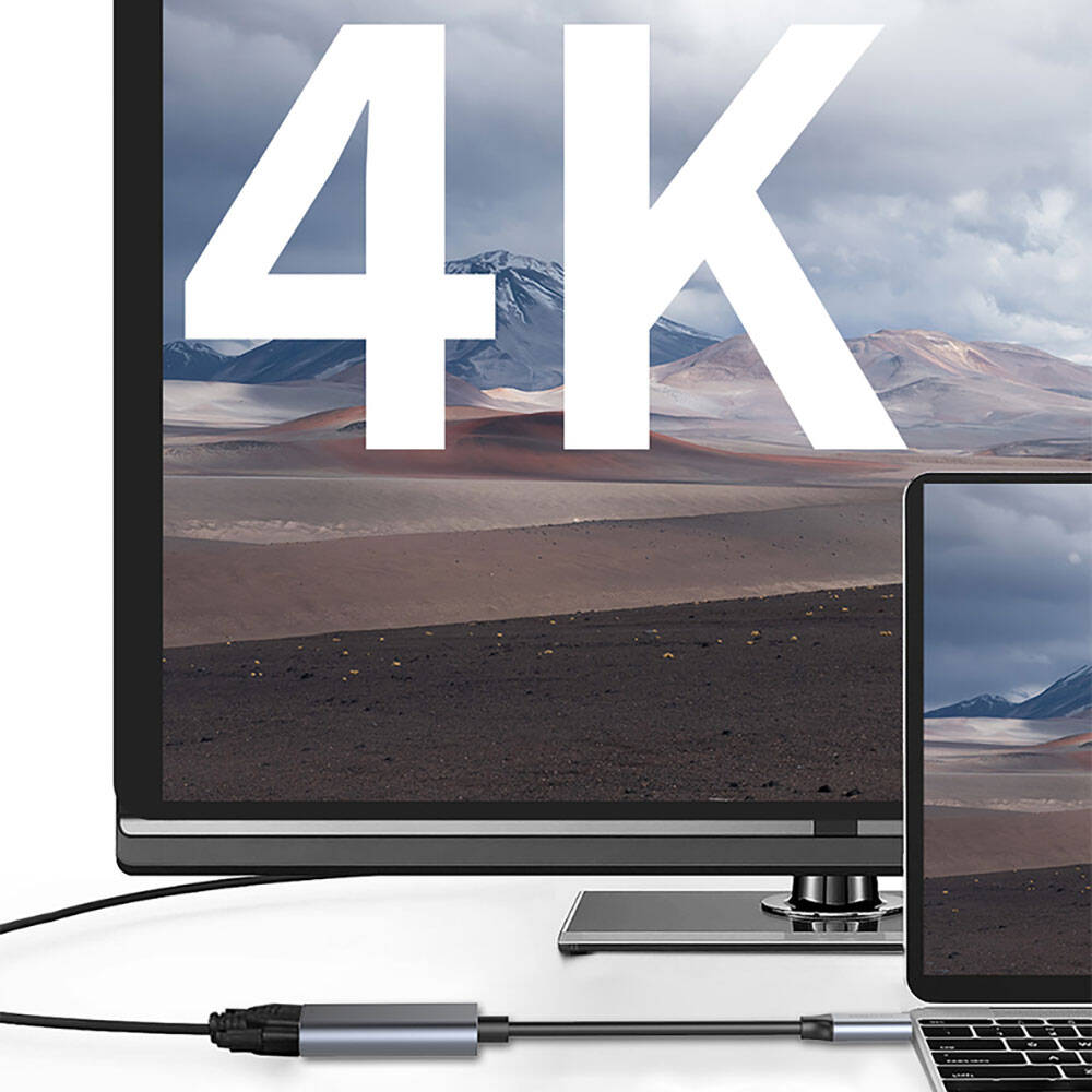 Recci RH11 HDMI to Type-C Dönüştürücü Kablo - Görsel 5