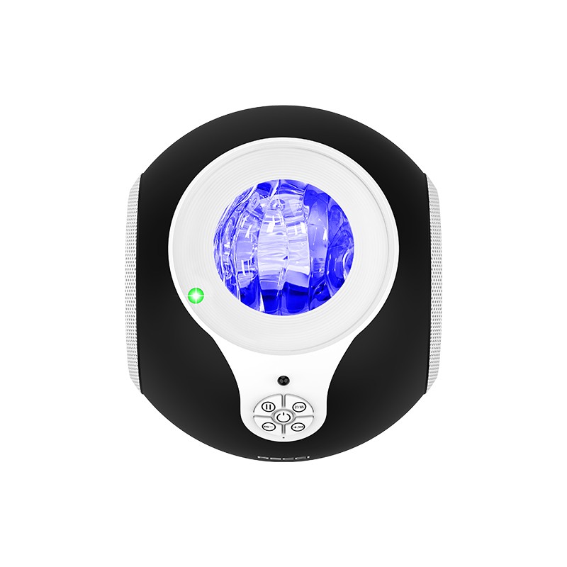 Recci RSK-W22 Starry Sky Serisi Hi-Fi Aurora Lambalı Wireless Bluetooth 5.2 Speaker Hoparlör 10W - Görsel 2