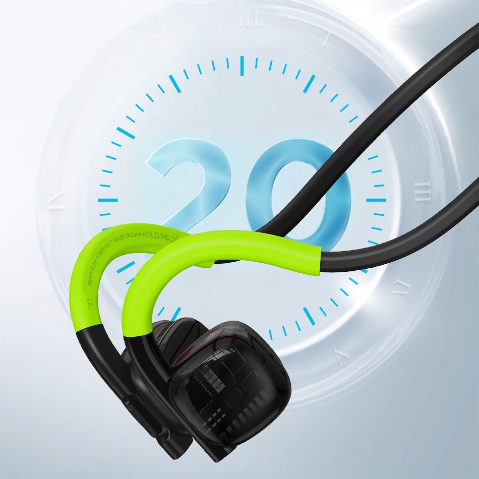 Wiwu Air Wireless Marathon Pro Suya Dayanıklı Sporcu Bluetooth Kulaklık - Görsel 6