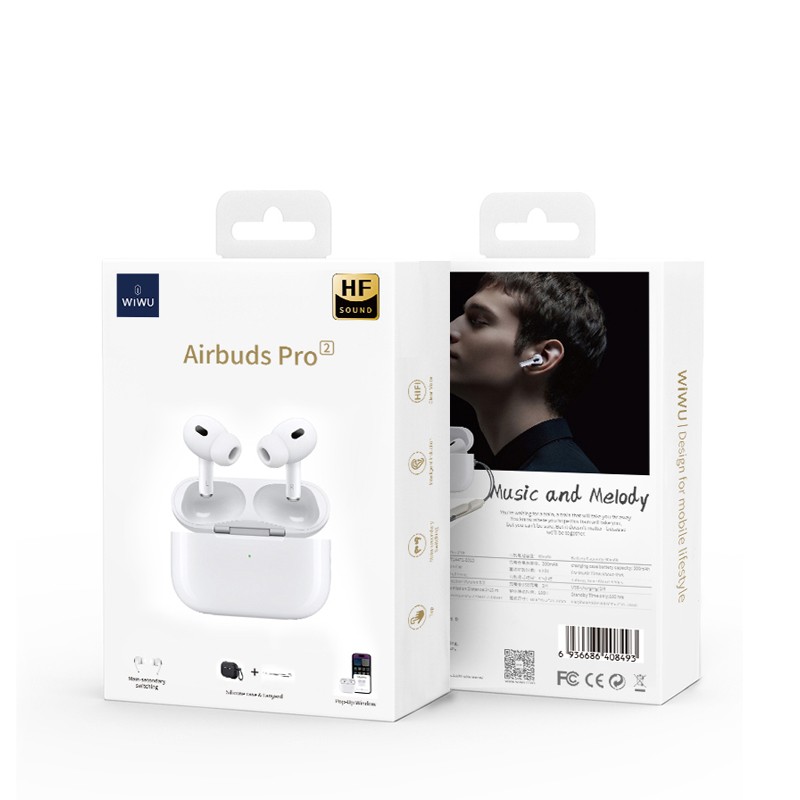 Wiwu Airbuds Pro 2F Aktif Gürültü Önleyicili Kulak İçi Bluetooth Kulaklık - Görsel 6