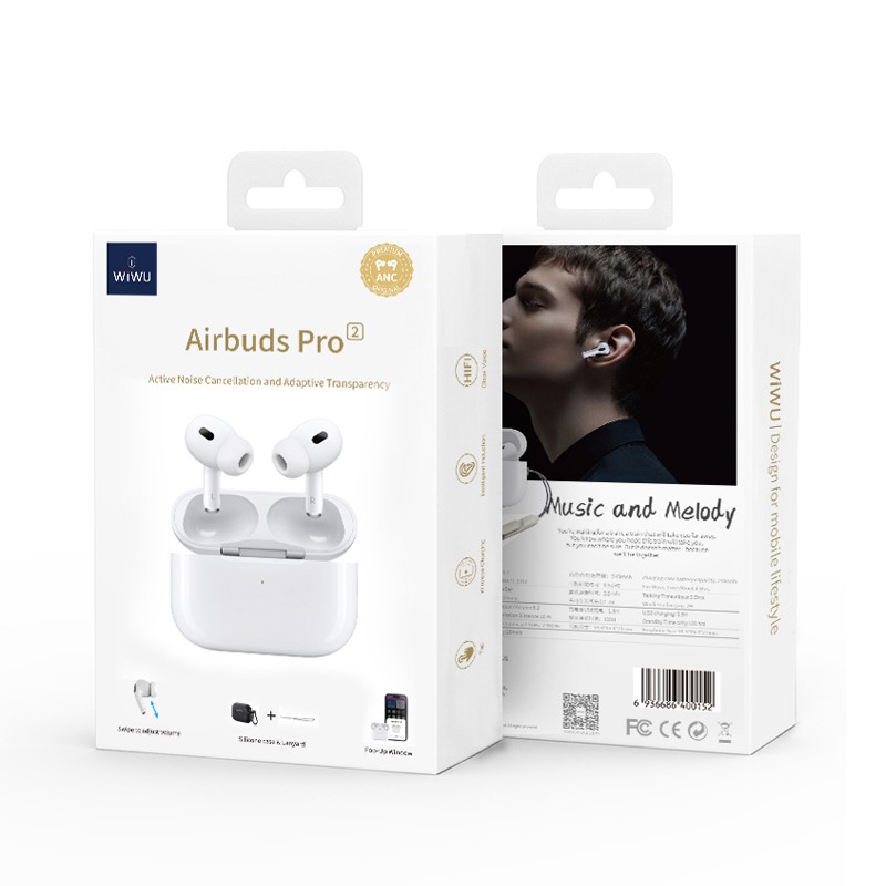 Wiwu Airbuds Pro 2F Aktif Gürültü Önleyicili Kulak İçi Bluetooth Kulaklık - Görsel 7