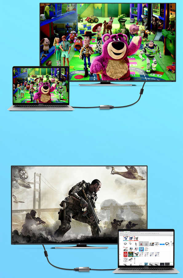 Wiwu Alpha Type-C to HDMI Adaptörü - Görsel 4