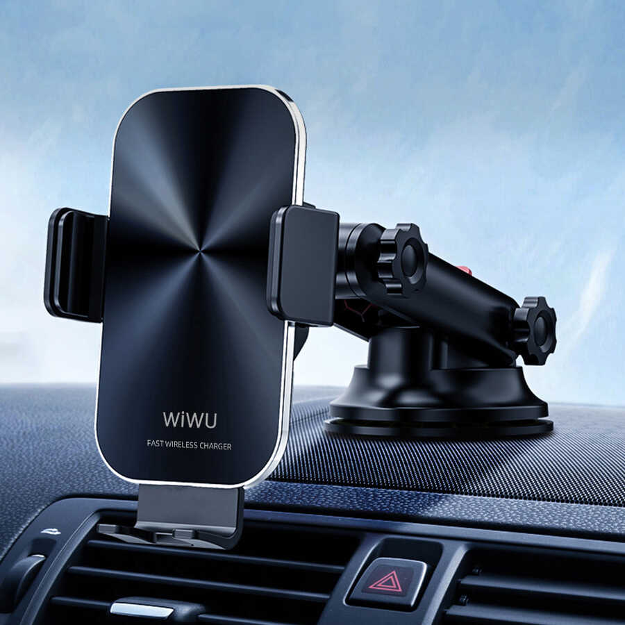 Wiwu CH-307 Liberator Wireless Charging Mount Araç Telefon Tutucu - Görsel 2