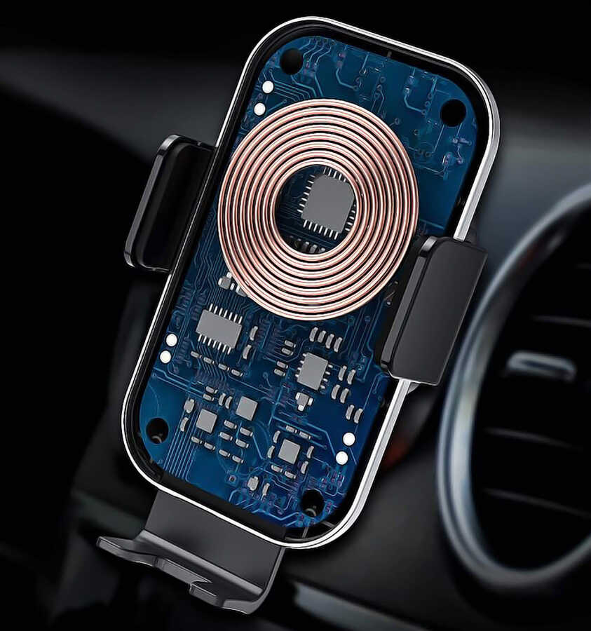 Wiwu CH-307 Liberator Wireless Charging Mount Araç Telefon Tutucu - Görsel 10