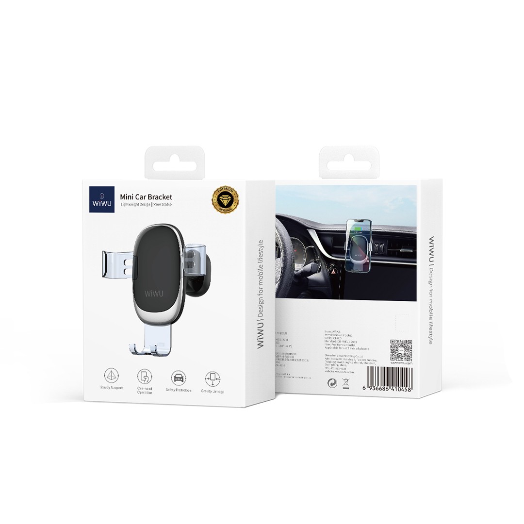 Wiwu CH010 Telefon Ağırlığı İle Çalışan Havalandırma Tasarım Araç Telefon Tutucu - Görsel 7