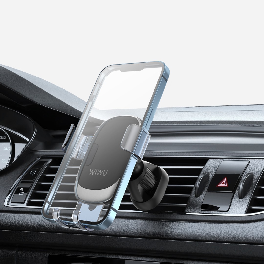 Wiwu CH010 Telefon Ağırlığı İle Çalışan Havalandırma Tasarım Araç Telefon Tutucu - Görsel 2