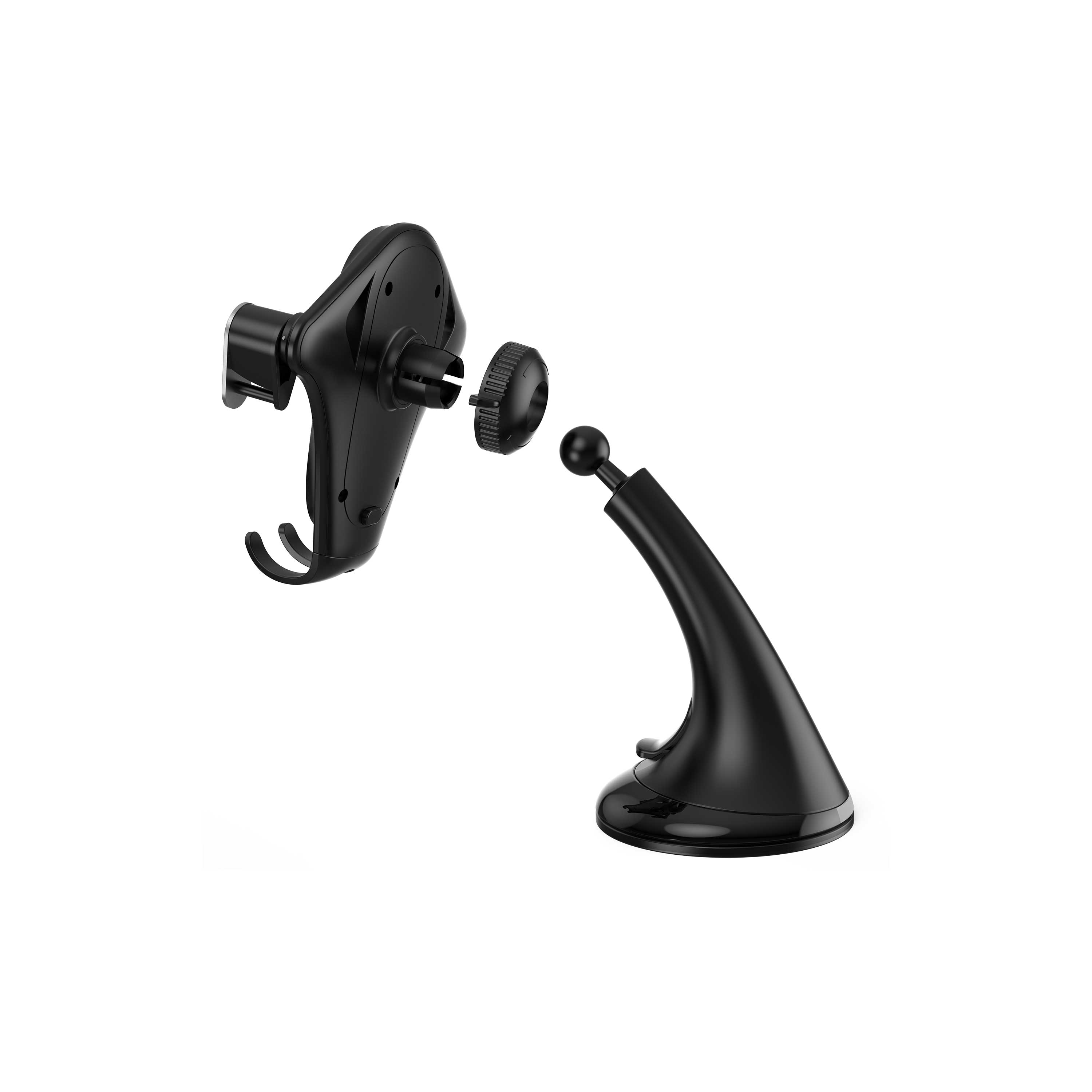Wiwu CH019 Telefon Ağırlığı İle Çalışan Vantuzlu Tasarım Araç Telefon Tutucu - Görsel 2