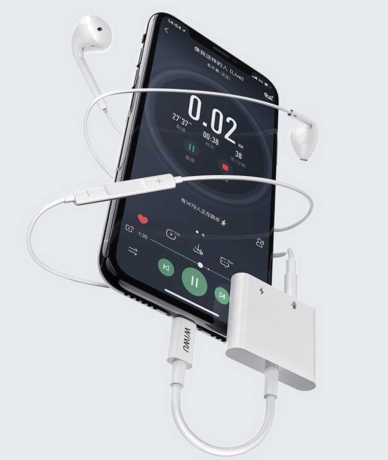 Wiwu LT01 Plus Lightning Ses Adaptörü - Görsel 9