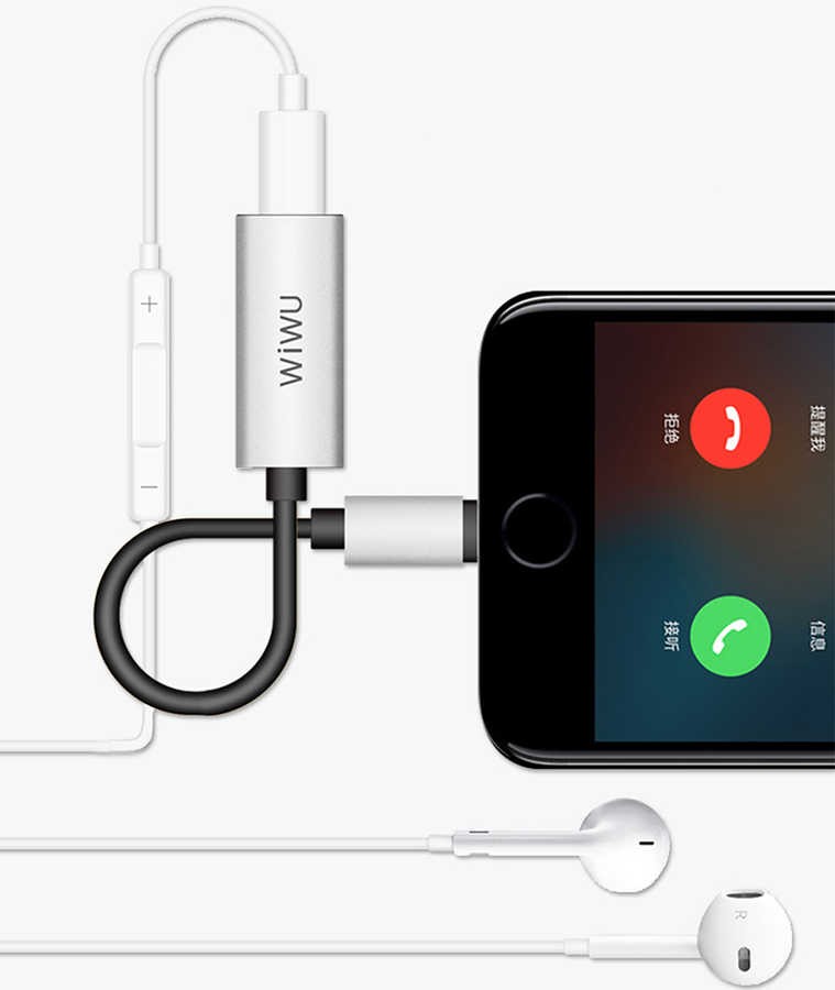 Wiwu LT02 Plus Lightning Şarj ve Ses Adaptörü - Görsel 5