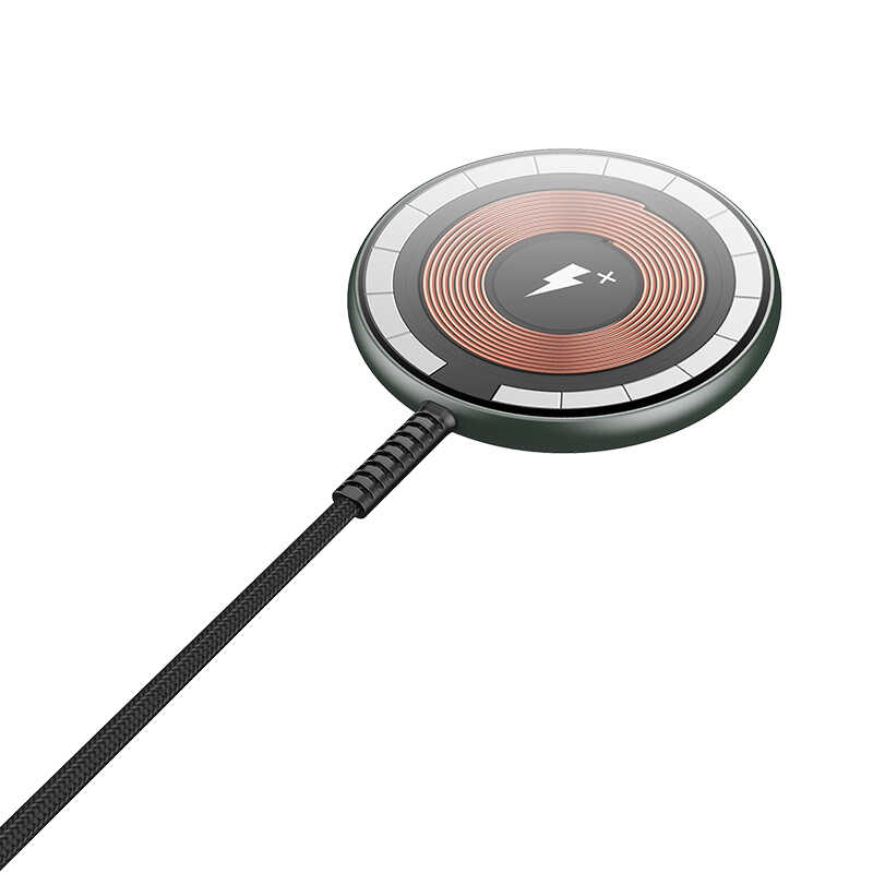 Wiwu M14 Intelligent Wireless Magnetik Şarj Ultra İnce Şeffaf 15W Android iOS Destekli - Görsel 3