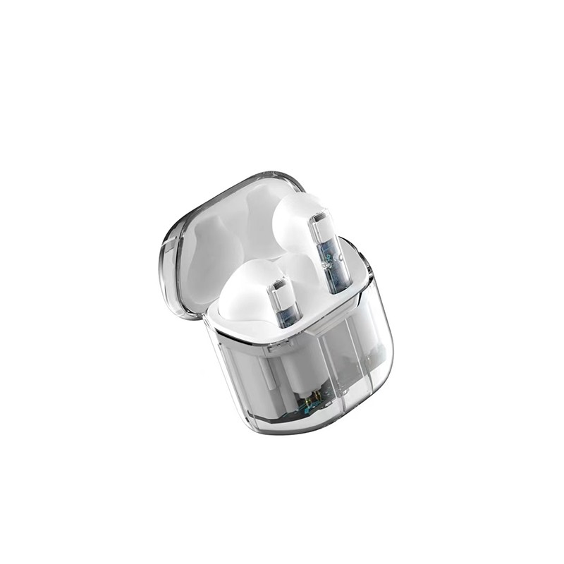 Wiwu TWS11 Şeffaf Tasarımlı Ghost Kulak İçi Bluetooth Kulaklık - Görsel 5