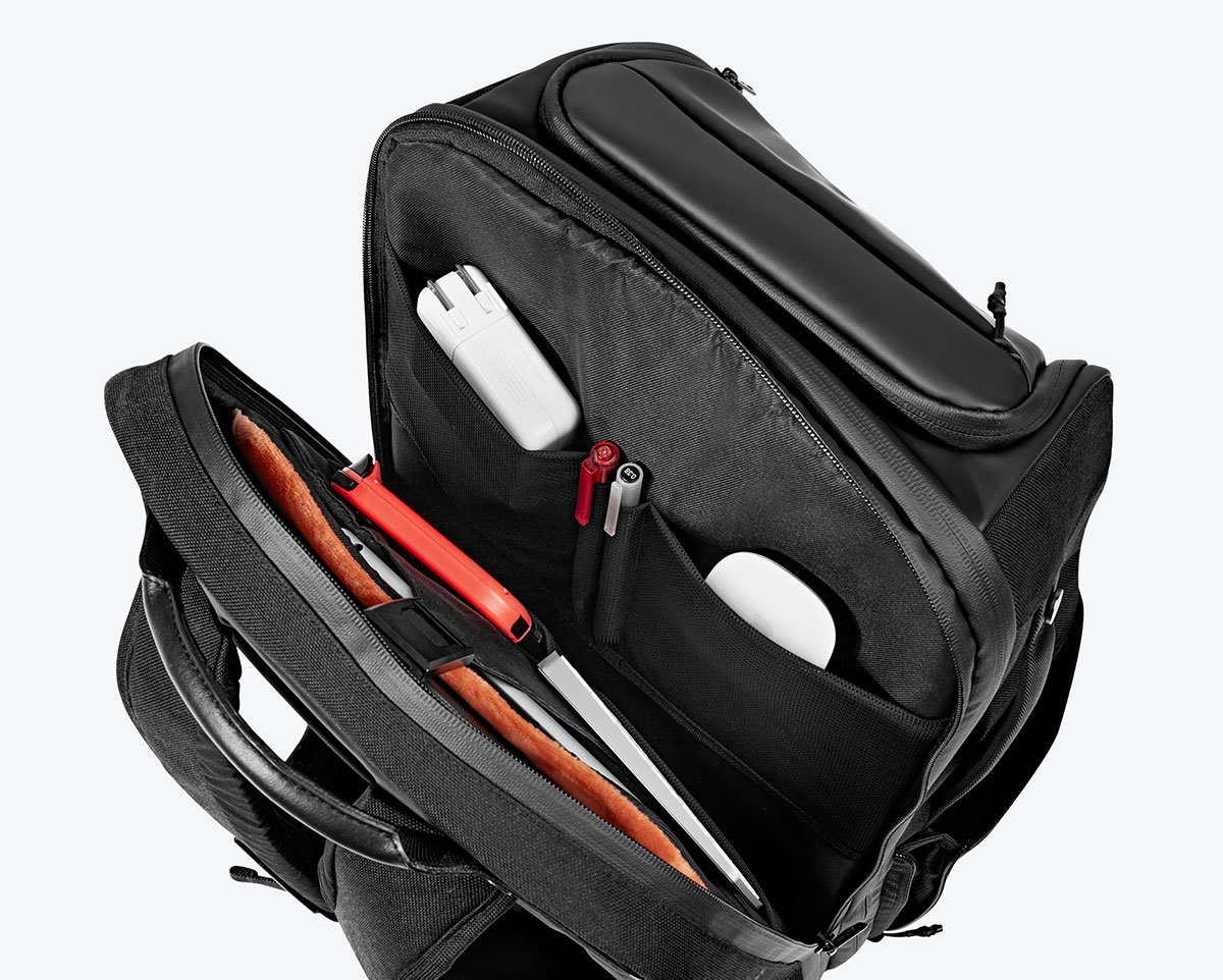 Wiwu Warriors Back Pack 21 Bölmeli 30 Litre Kapasiteli Su Geçirmez Sırt Çantası - Görsel 3