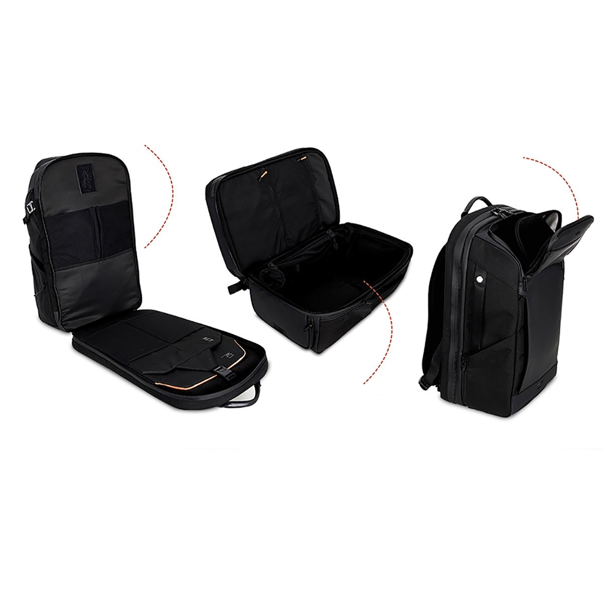 Wiwu Warriors Back Pack 21 Bölmeli 30 Litre Kapasiteli Su Geçirmez Sırt Çantası - Görsel 23