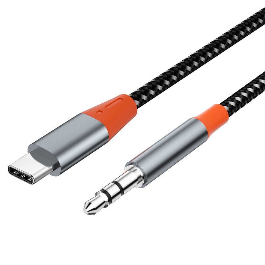 Wiwu YP07 Type-C To 3.5mm Aux Audio Ses Kablosu 1.2M - Görsel 3