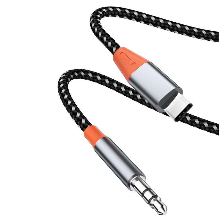 Wiwu YP07 Type-C To 3.5mm Aux Audio Ses Kablosu 1.2M - Görsel 4