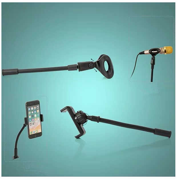 Zore 5 in 1 Işıklı Telefon Tutucu Ring Light - Görsel 7