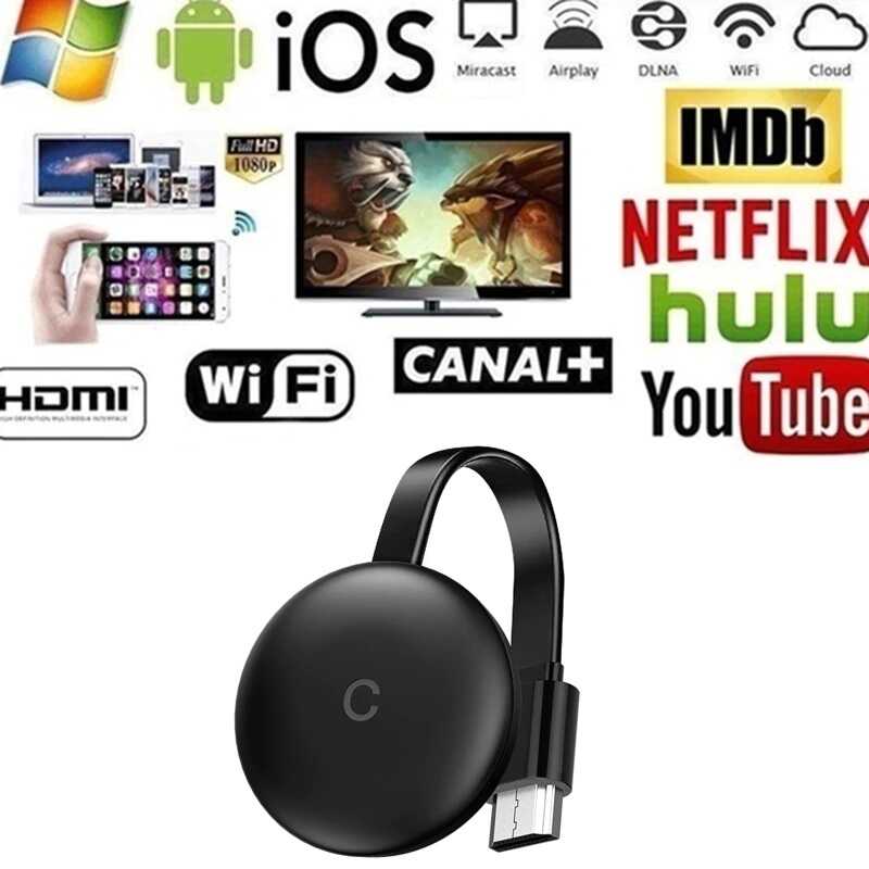 Zore G12 Chromecast Kablosuz HDMI Ses ve Görüntü Aktarıcı - Görsel 2