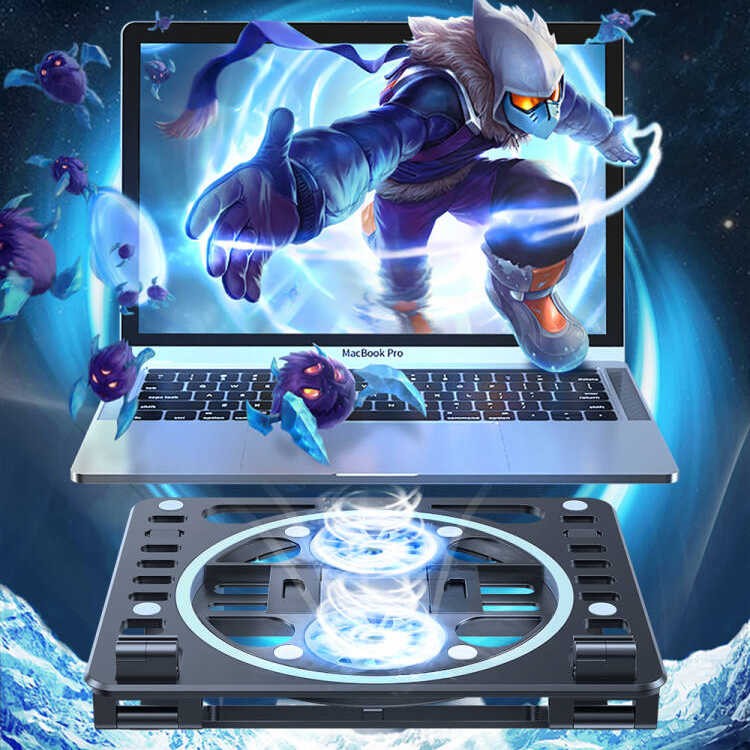 Zore HZ-01 Soğutucu Fanlı Laptop Standı - Görsel 4