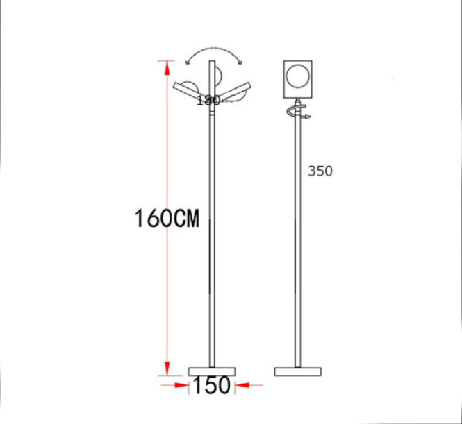 Zore K160LZ Ayaklı Işık Kaynağı - Görsel 6