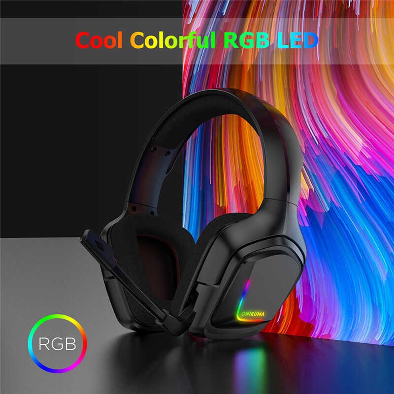 Zore Onikuma K20 RGB Oyuncu Kulaklığı 3.5mm - Görsel 2
