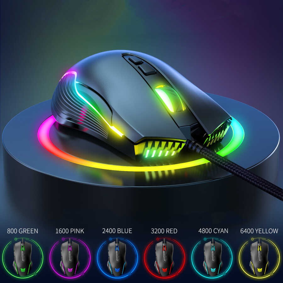 Zore Onikuma CW905 RGB Oyuncu Mouse - Görsel 10