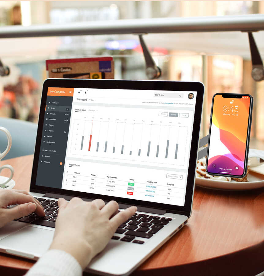 Zore SJ05 Laptop - Monitör Telefon Tutucu - Görsel 3