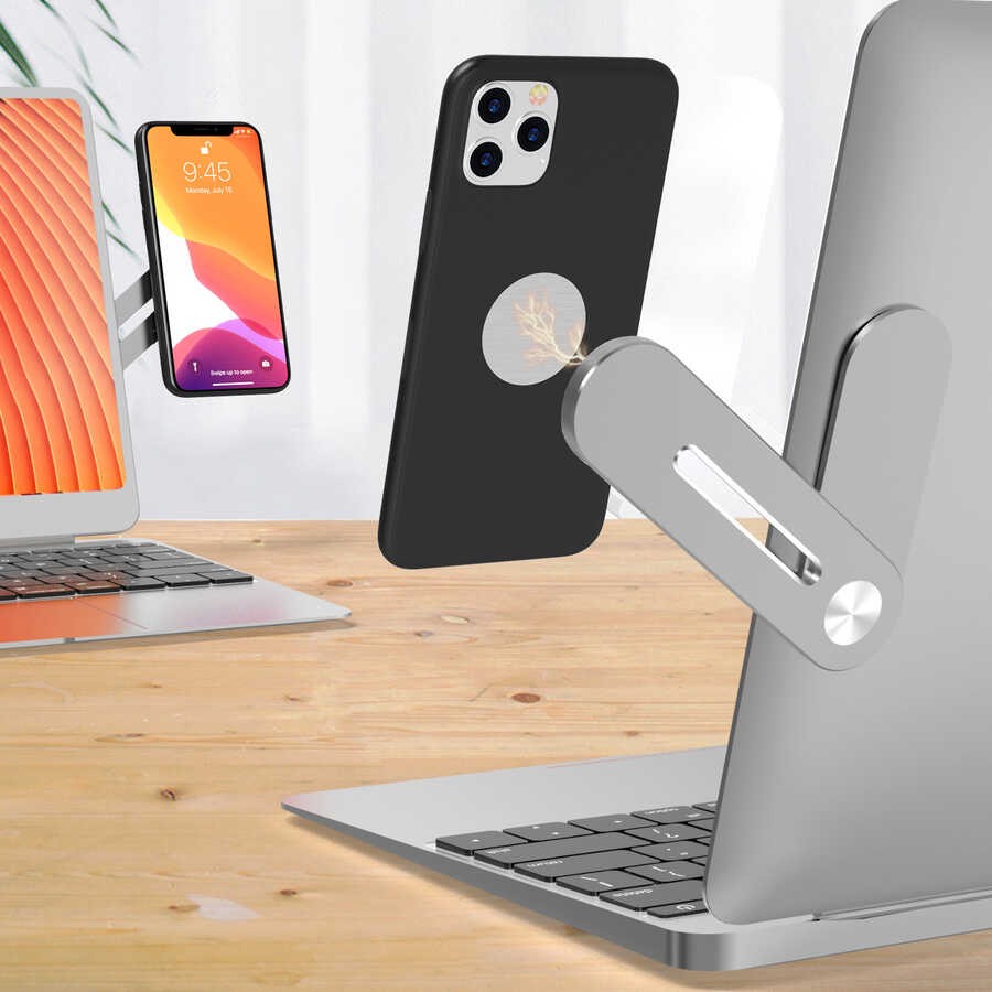 Zore SJ05 Laptop - Monitör Telefon Tutucu - Görsel 4